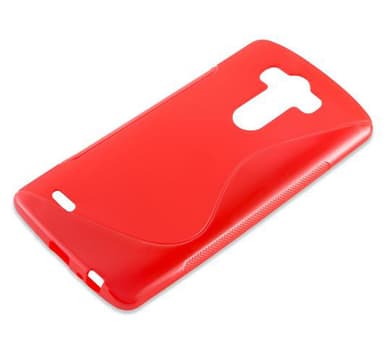 LG G3 STYLUS silikondeksel case (rød)
