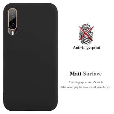 Deksel HTC Desire 22 PRO Silikon cover (Svart)
