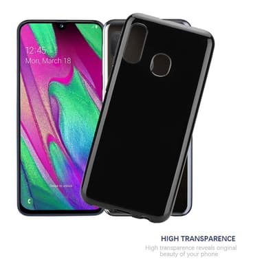 Samsung Galaxy A40 deksel ultra slim (svart)