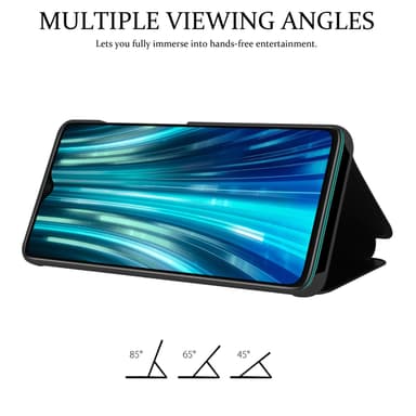 Xiaomi RedMi NOTE 8 PRO lommebokdeksel etui (svart)