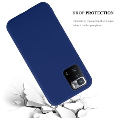 Deksel Xiaomi POCO X3 GT Silikon cover (blå)