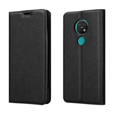 Nokia 7.2 lommebokdeksel case (svart)