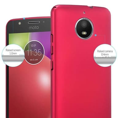 Deksel Motorola MOTO E4 Case Cover (rød)