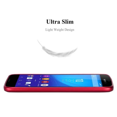 Deksel Sony Xperia M4 AQUA Case Cover (rød)