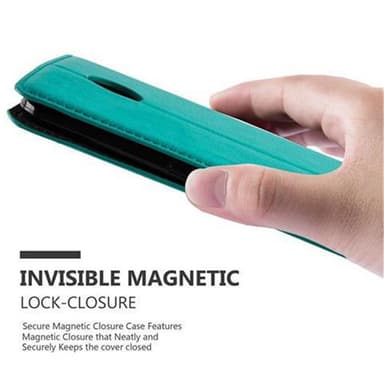 Motorola Google NEXUS 6 lommebokdeksel case (turkis)