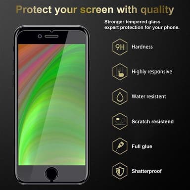 iPhone 6 / 6S 3x Skjermbeskytter Skärmskydd