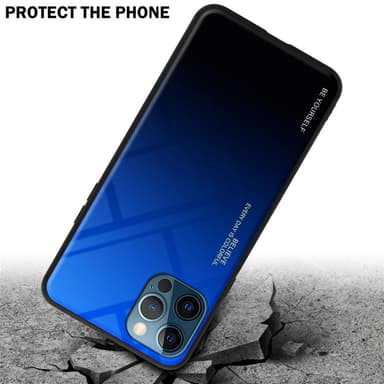 Deksel iPhone 12 / 12 PRO Case Cover (svart)