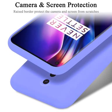 OnePlus 8 silikondeksel case (Lilla)