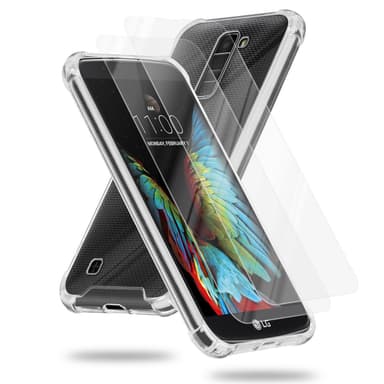 LG K10 2016 Deksel Case Cover (gjennomsiktig)