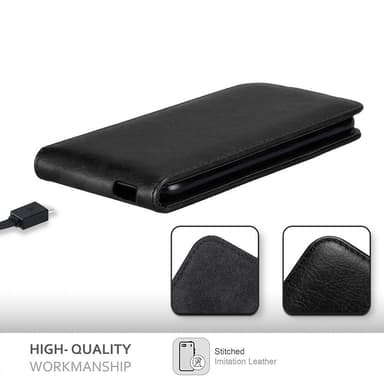 WIKO VIEW GO deksel flip cover (svart)