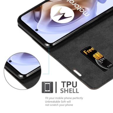 Motorola MOTO G31 / G41 lommebokdeksel case (brun)
