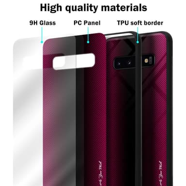 Samsung Galaxy S10 4G Deksel Case Cover (rosa)