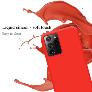 Samsung Galaxy NOTE 20 ULTRA silikondeksel case (rød)