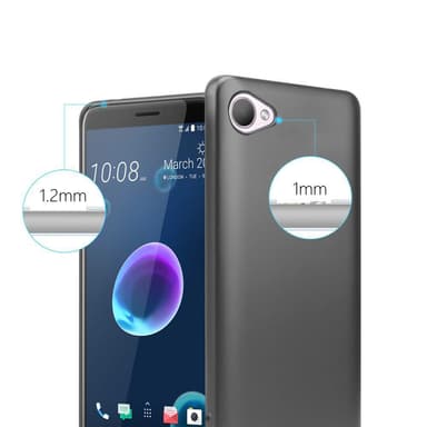 Deksel HTC Desire 12 Case Cover (grå)