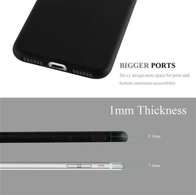 Deksel iPhone 7 / 7S / 8 / SE 2020 Silikon cover