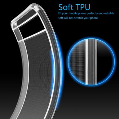 Google PIXEL 6A deksel ultra slim (gjennomsiktig)
