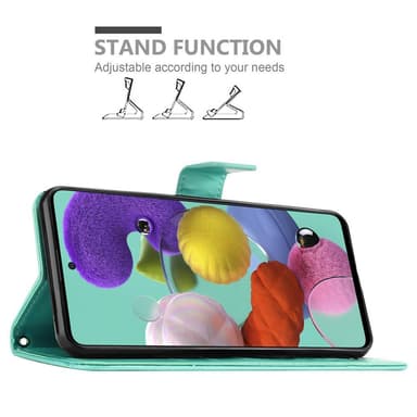 Samsung Galaxy A51 4G / M40s lommebokdeksel Blomster