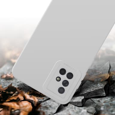 Samsung Galaxy A71 4G Deksel case (hvit)