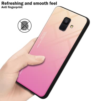 Deksel Samsung Galaxy A6 2018 Case Cover (svart)