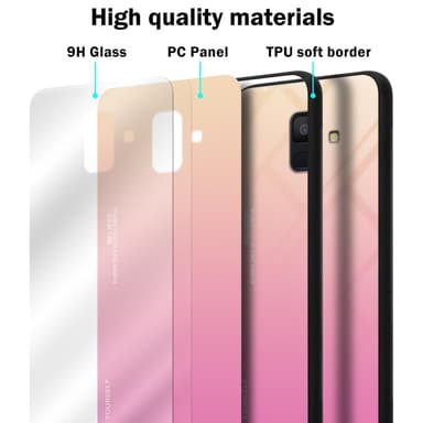 Deksel Samsung Galaxy A6 2018 Case Cover (svart)