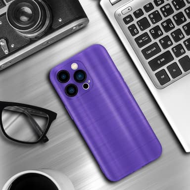 iPhone 14 PRO Silikondeksel Beskyttelse (lilla)