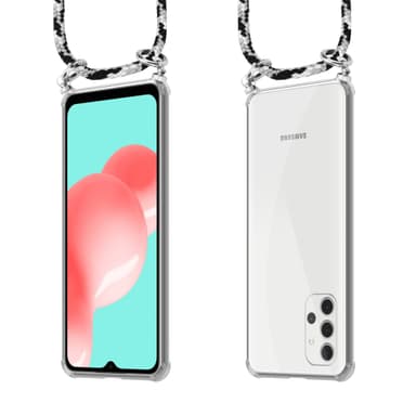 Samsung Galaxy A32 5G Deksel med Halskjede (grå)