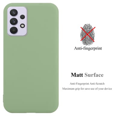 Deksel Samsung Galaxy A33 5G Silikon cover (grønn)
