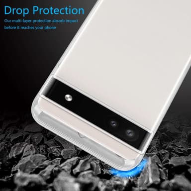 Google PIXEL 6A deksel ultra slim (gjennomsiktig)