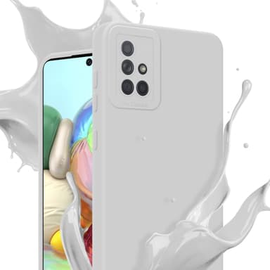 Samsung Galaxy A71 4G Deksel case (hvit)