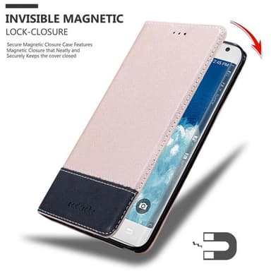 Samsung Galaxy NOTE EDGE Deksel Case Cover (rosa)