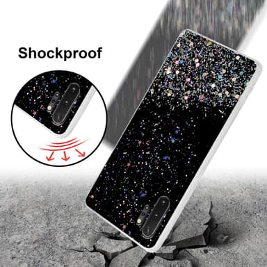Samsung Galaxy NOTE 10 PLUS Silikondeksel Glitter