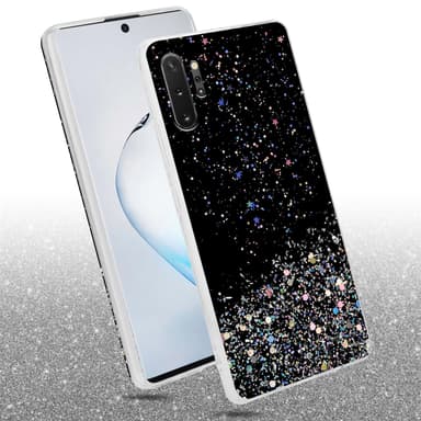 Samsung Galaxy NOTE 10 PLUS Silikondeksel Glitter