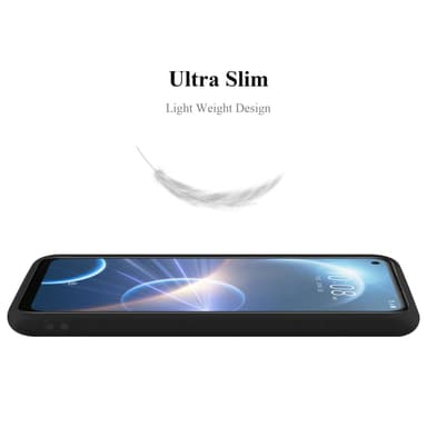 Deksel HTC Desire 22 PRO Silikon cover (Svart)