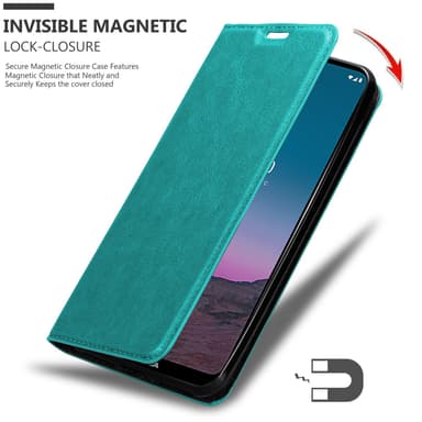 Nokia 5.4 lommebokdeksel case (turkis)
