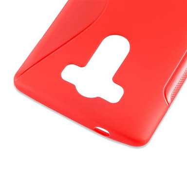 LG G3 STYLUS silikondeksel case (rød)