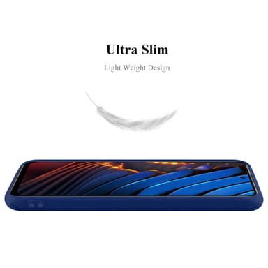 Deksel Xiaomi POCO X3 GT Silikon cover (blå)