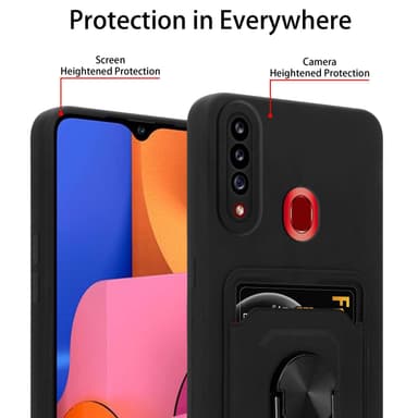 Samsung Galaxy A20s Deksel case (Svart)