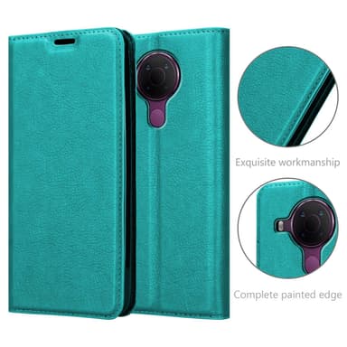 Nokia 5.4 lommebokdeksel case (turkis)