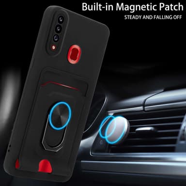 Samsung Galaxy A20s Deksel case (Svart)