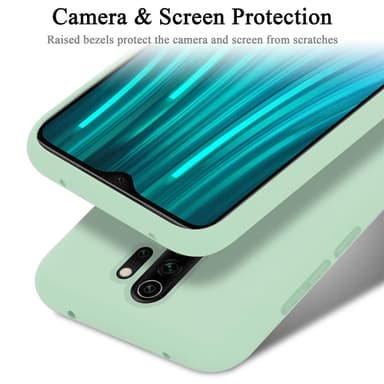Xiaomi RedMi NOTE 8 PRO silikondeksel case (grønn)