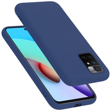 Xiaomi RedMi 10 silikondeksel case (blå)