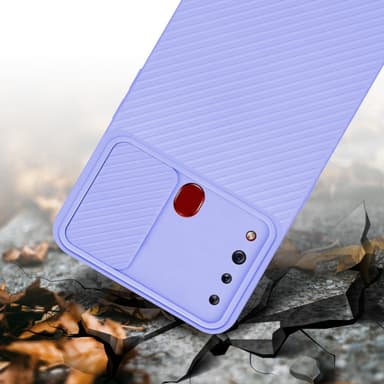 Deksel Samsung Galaxy A20s cover (lilla)