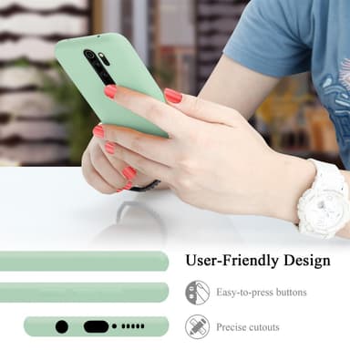 Xiaomi RedMi NOTE 8 PRO silikondeksel case (grønn)