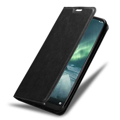 Nokia 7.2 lommebokdeksel case (svart)
