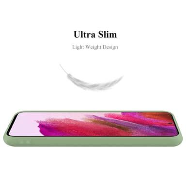 Deksel Samsung Galaxy S22 PLUS Silikon cover (grønn)