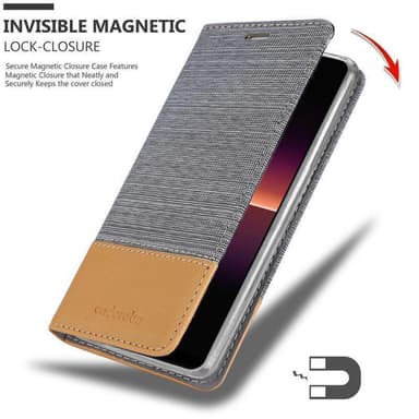 Sony Xperia L4 lommebokdeksel etui (grå)