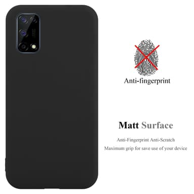 Deksel Realme 7 5G Silikon cover (svart)