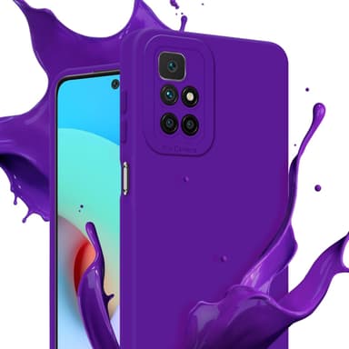 Xiaomi RedMi 10 Deksel case (lilla)