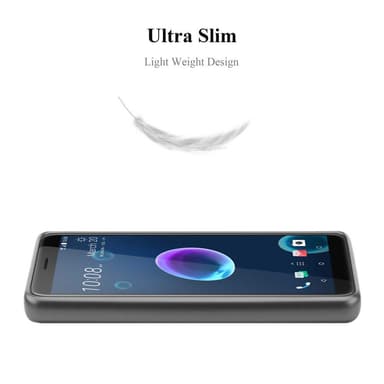 Deksel HTC Desire 12 Case Cover (grå)