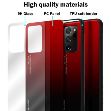 Deksel Samsung Galaxy NOTE 20 ULTRA Case Cover (Svart)